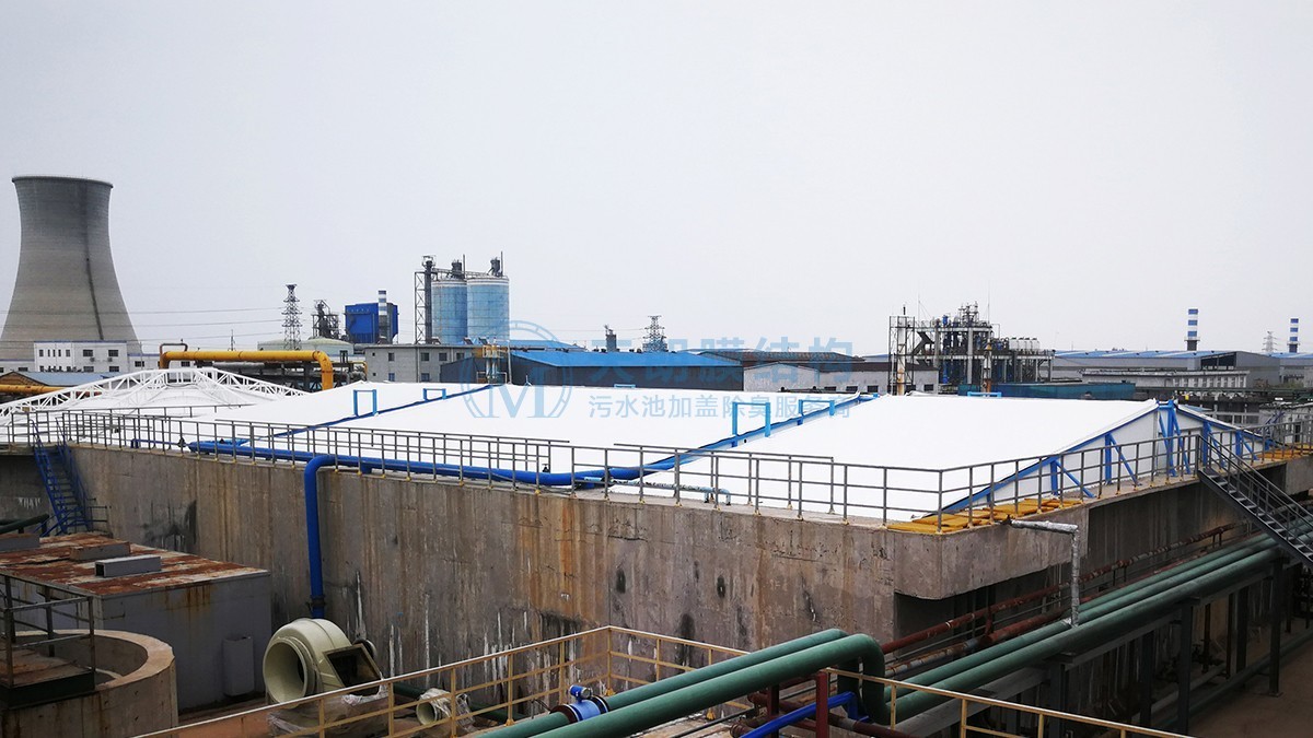 中海精細(xì)化工環(huán)氧一、二、三期曝氣池加蓋工程