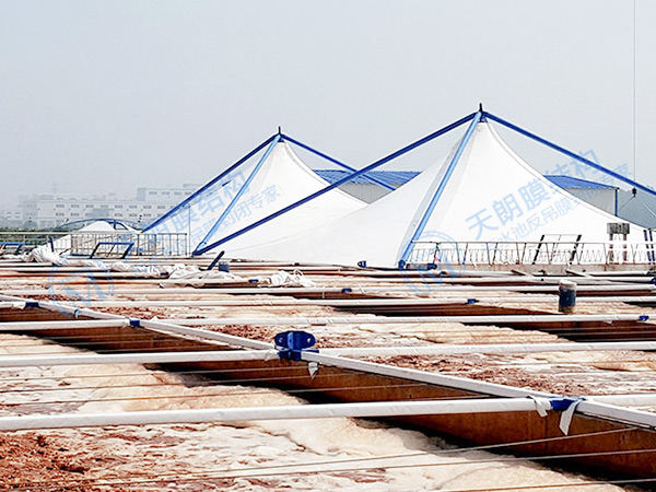 污水池膜結(jié)構(gòu)出現(xiàn)褶皺影響大嗎？河南天朗為您解析