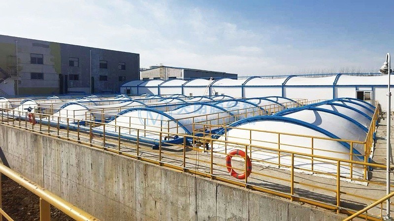 富強(qiáng)新材料污水池加蓋