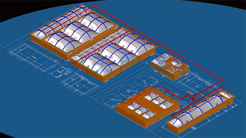 江蘇富強(qiáng)新材料污水池加蓋-1