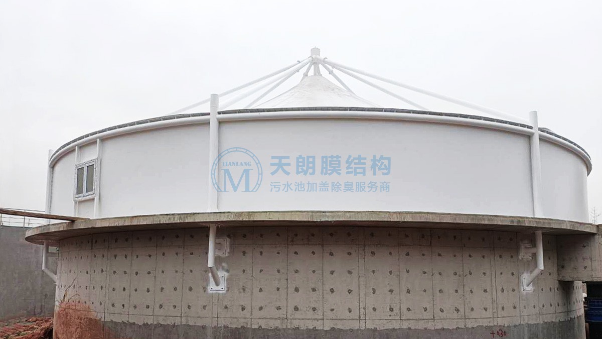 青白江歐洲工業(yè)園初沉池反吊膜加蓋項(xiàng)目