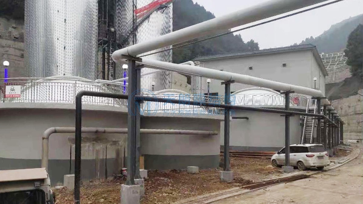 四川古藺郎酒廠反吊膜密封加蓋項目